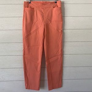Salmon Cropped Pants